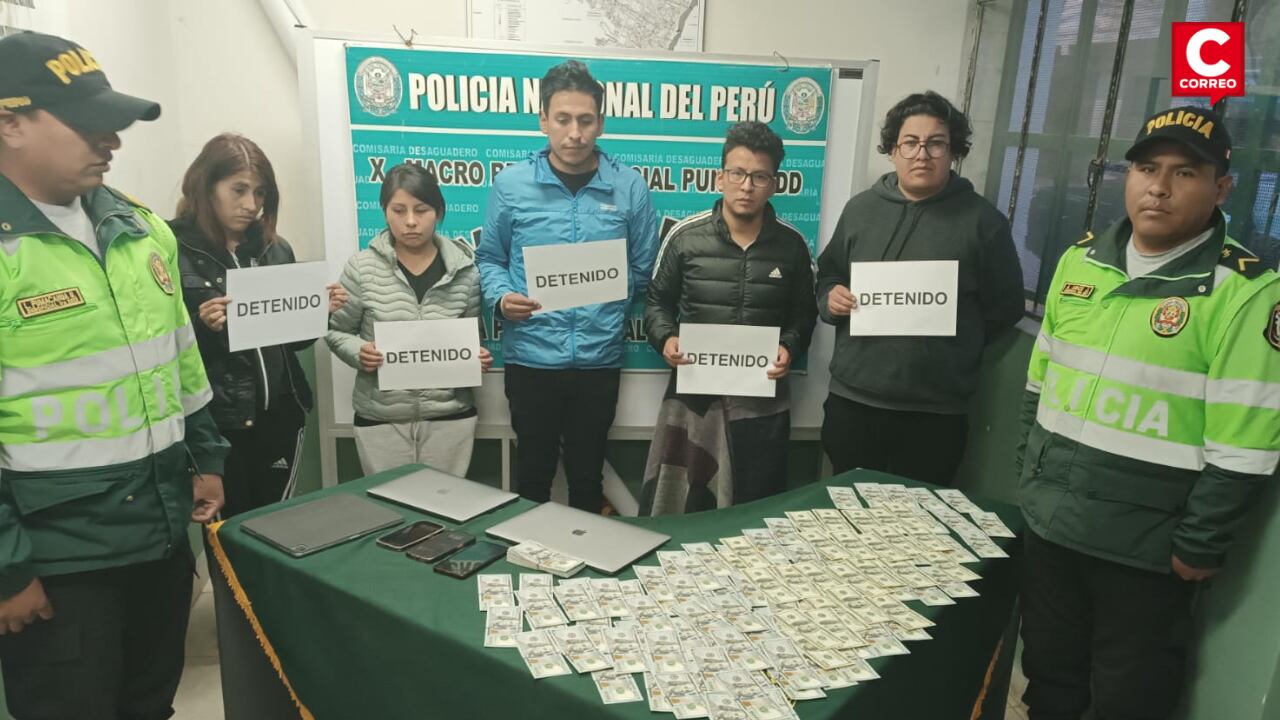 Cinco bolivianos son detenidos con 100 mil dólares en Puno