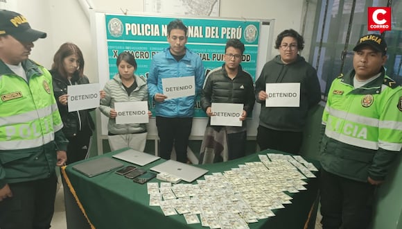 Cinco bolivianos son detenidos con 100 mil dólares en Puno