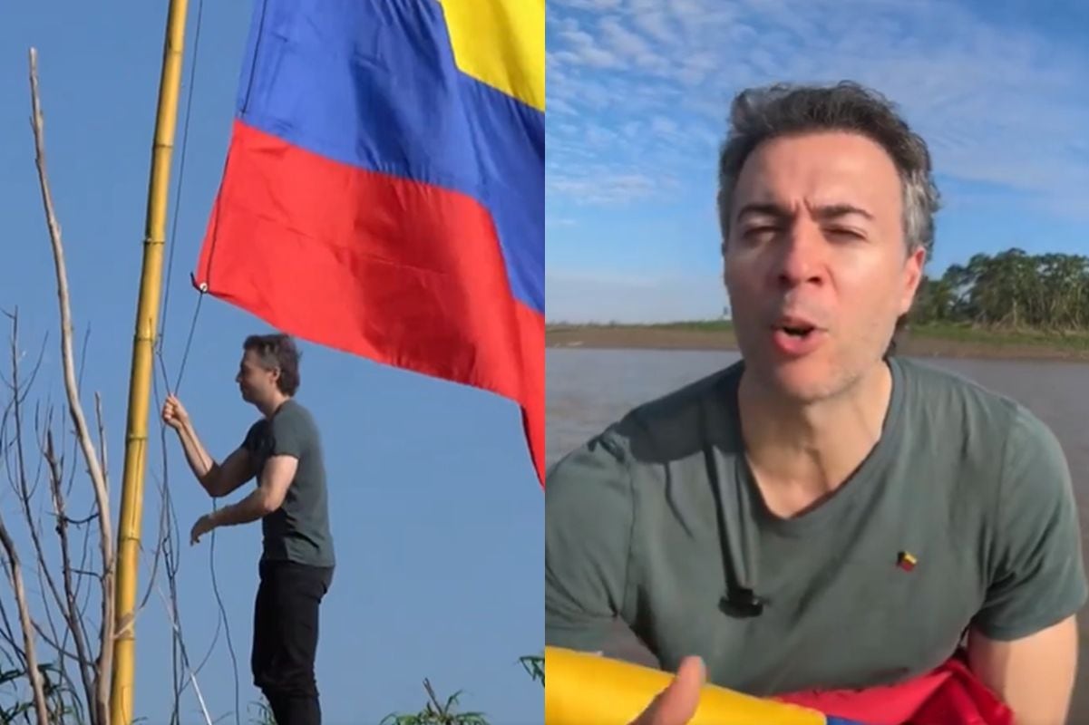 El provocador es también exalcalde de Medellín y aliado de Petro, y, según periodista colombiana, busca consolidarse como el candidato de la izquierda. (X: @QuinteroCalle)