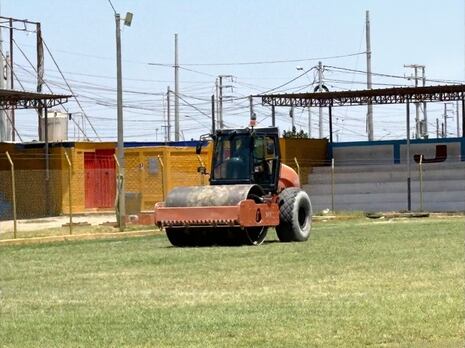Ica: trabajos de nivelación en el estadio de Guadalupe, sede de 14 equipos