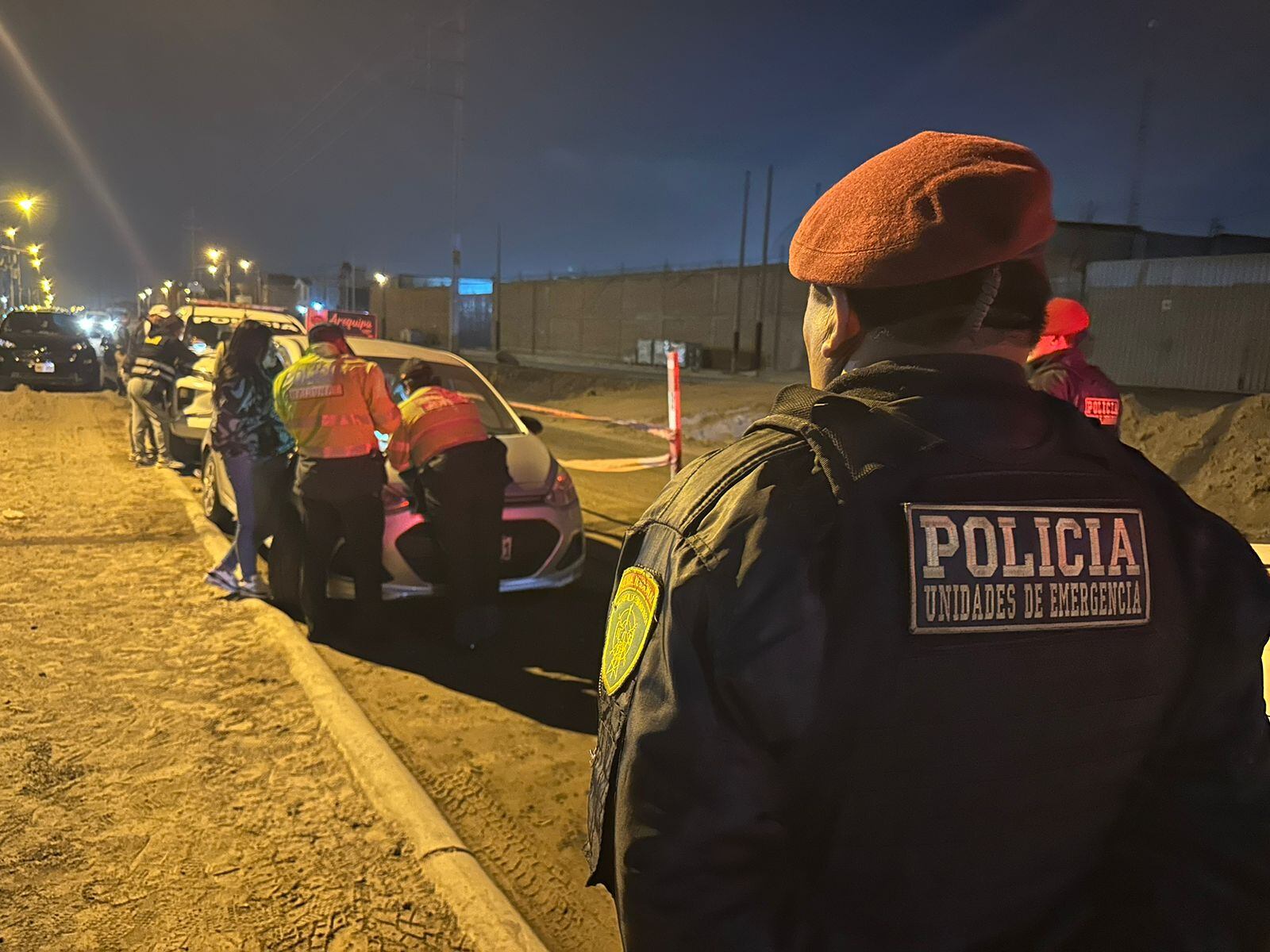Policías realizaron la captura en el distrito de Cerro Colorado.