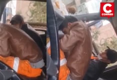 Huancayo: Trabajadores de limpieza son captados en presunto estado de ebriedad en El Tambo