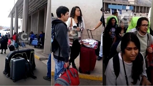 Cusco: Pasajeros se encuentran varados en aeropuerto Velasco Astete por paro regional (VIDEO)