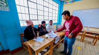 Junín: más de un millón de electores acuden hoy a las urnas