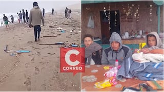 Naufragio de navío en mar de Ocucaje dejó tres sobrevivientes y cuatro pescadores desaparecidos