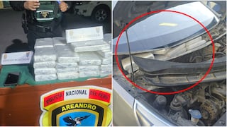 Ica: Policía incauta más de 40 kilos de cocaína en el interior de un auto por Villacurí