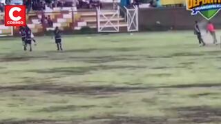 Rayo mata a un jugador y deja un herido grave en campeonato deportivo, en Huancayo (VIDEO)