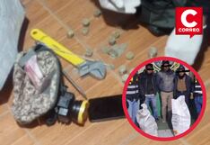 Tres detenidos tras robo en ferretería de Huancayo