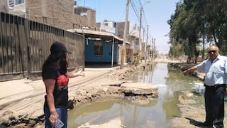Ica: colapso de desagüe genera emergencia sanitaria en la Rinconada de Huacachina