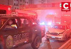 Surco: Doble choque en la Panamericana Sur deja varios heridos y un conductor detenido