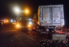 Piura: Triple choque deja dos personas fallecidas y varios heridos en el cruce Bayóvar