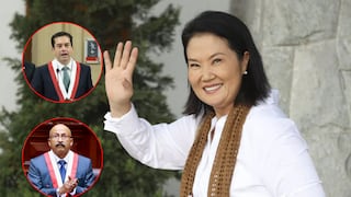 Keiko Fujimori saluda elección de Miguel Ángel Torres y Óscar Reto en el Senado y Diputados