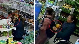 Ica: cámaras captaron a madre e hija robando productos de minimarket en La Tinguiña