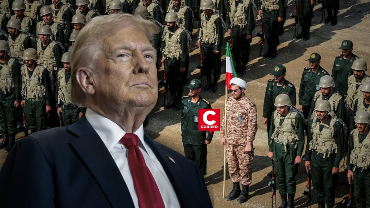 Trump afirma que Irán perdió todo su mando militar y exige a la Guardia Revolucionaria rendirse o morir. Composición: Diario Correo.
