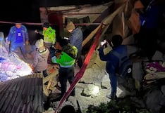 Huánuco: lluvias intensas provocan derrumbe de vivienda y causan la muerte de una familia