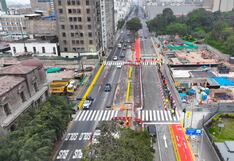 Reabren la avenida Garcilaso de la Vega tras avances en obras de la Línea 2 del Metro de Lima