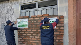 Huancayo: Unos 100 establecimientos clausurados en lo que va del año por no contar con ITSE