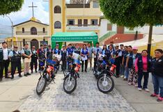 La Libertad: Implementan con motocicletas a rondas campesinas de tres caseríos del distrito de Poroto