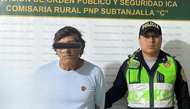 Ica: requisitoriado por violación de menor, cambió su apariencia física para evitar su captura