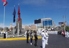 Arequipa: Ceremonia por la Marina de Guerra del Perú y el Combate de Angamos (VIDEO)