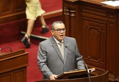 Juan Santiváñez se resiste a posible censura: Expuso plan de acción frente a inseguridad en Congreso