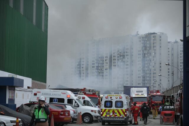 El siniestro se produjo en horas de la mañana de este lunes 26 de junio. Foto: Britanie Arroyo/GEC