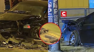 Comas: choque entre dos autos deja un conductor herido y otro detenido por presunto estado de ebriedad