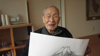 ​El hombre más viejo del mundo celebra su 112 cumpleaños