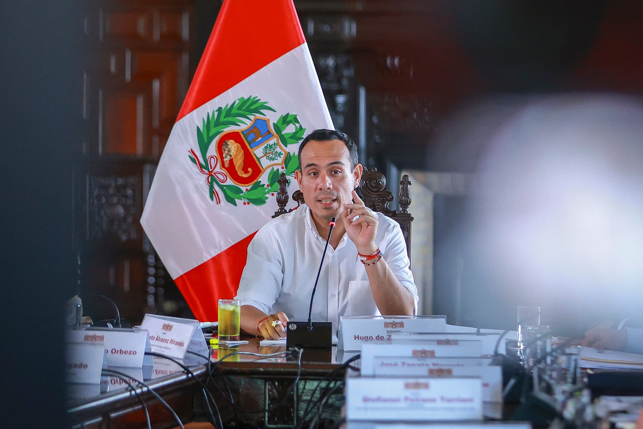 La iniciativa fue impulsada por el legislador Segundo Montalvo y cuenta con respaldo mayoritario de bancadas de izquierda, además de no agrupados. (Foto: Presidencia)