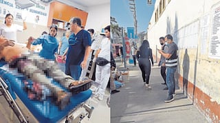 Chiclayo: mecánico fue atacado a cuchillazos durante un velorio
