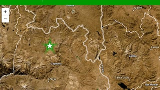 Arequipa: Cuatro temblores en el Perú y uno de ellos ocurrió en Caylloma