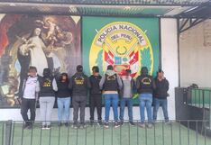 Cinco integran banda criminal organizada que roba celulares en Huancayo
