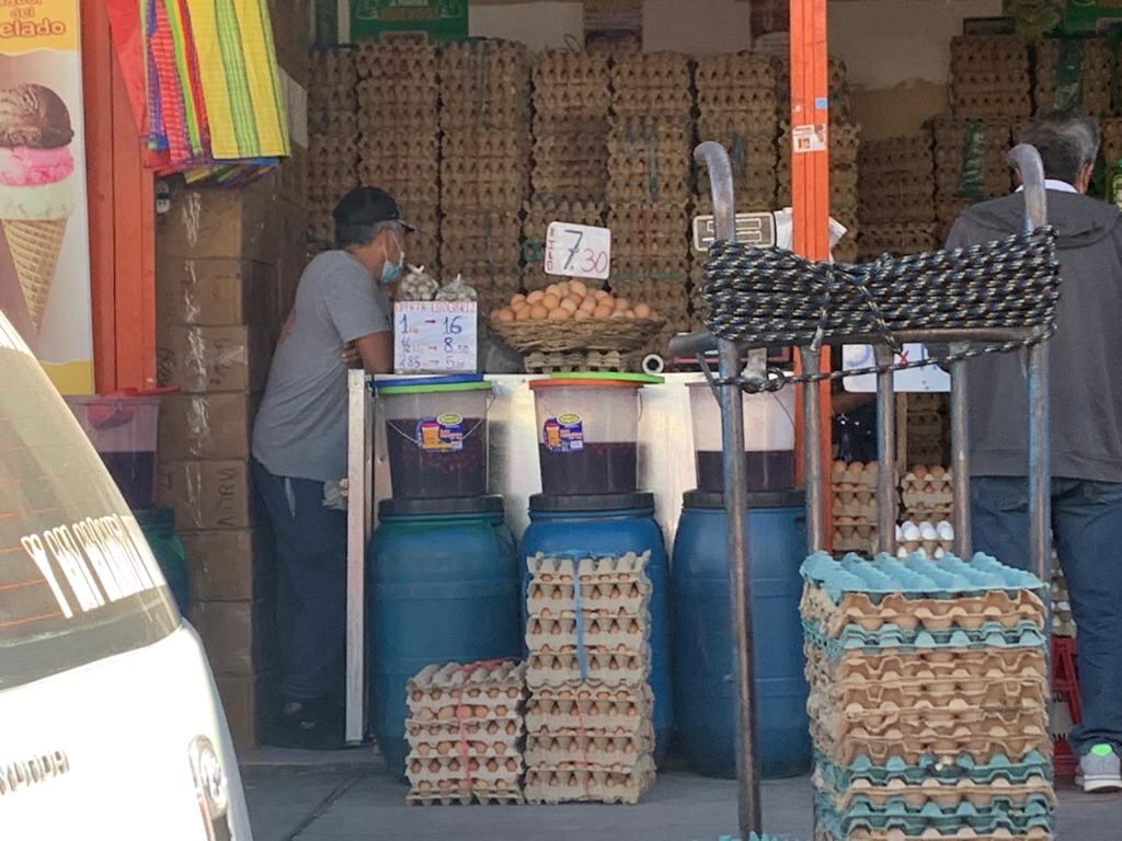 Huevos de contrabando se expenden en diferentes regiones del país. (Foto: GEC)