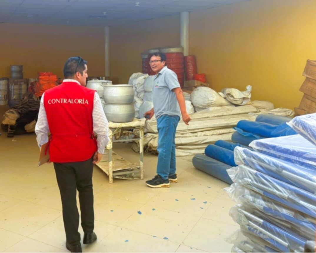 El órgano de control evalúa el nivel de ejecución del gasto en gestión del riesgo de desastres y supervisa condiciones de los bienes de ayuda humanitaria en almacenes.