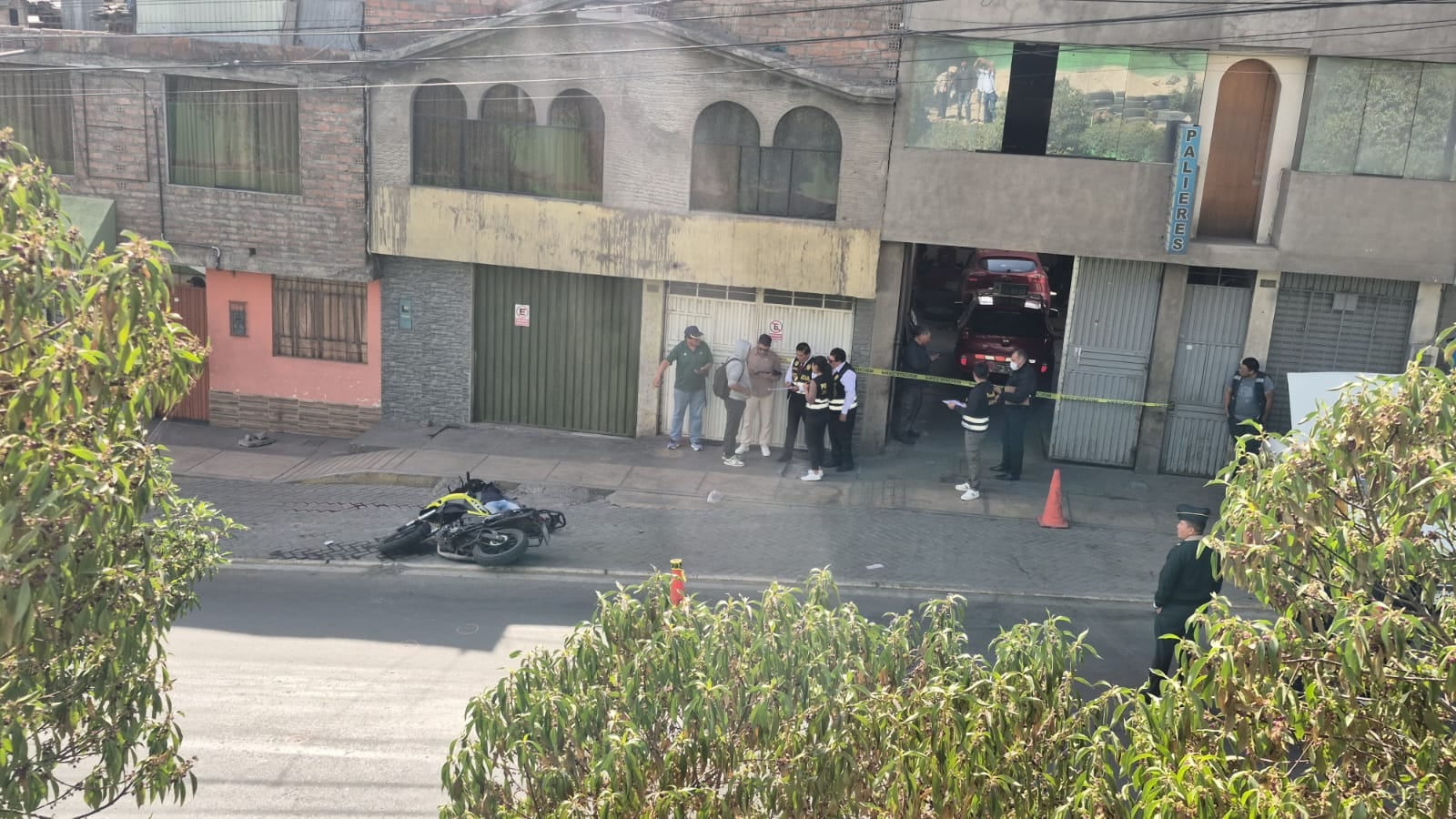 Balacera deja un extranjero muerto y dos heridos en Paucarpata, Arequipa (Foto: Pedro Torres/@photo.gec)