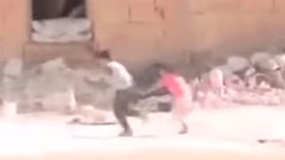 Video de niño que salvaba a niña en Siria era falso
