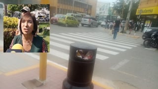 Chiclayo: Roban papeleras nuevas que fueron instaladas en obra de la avenida Balta