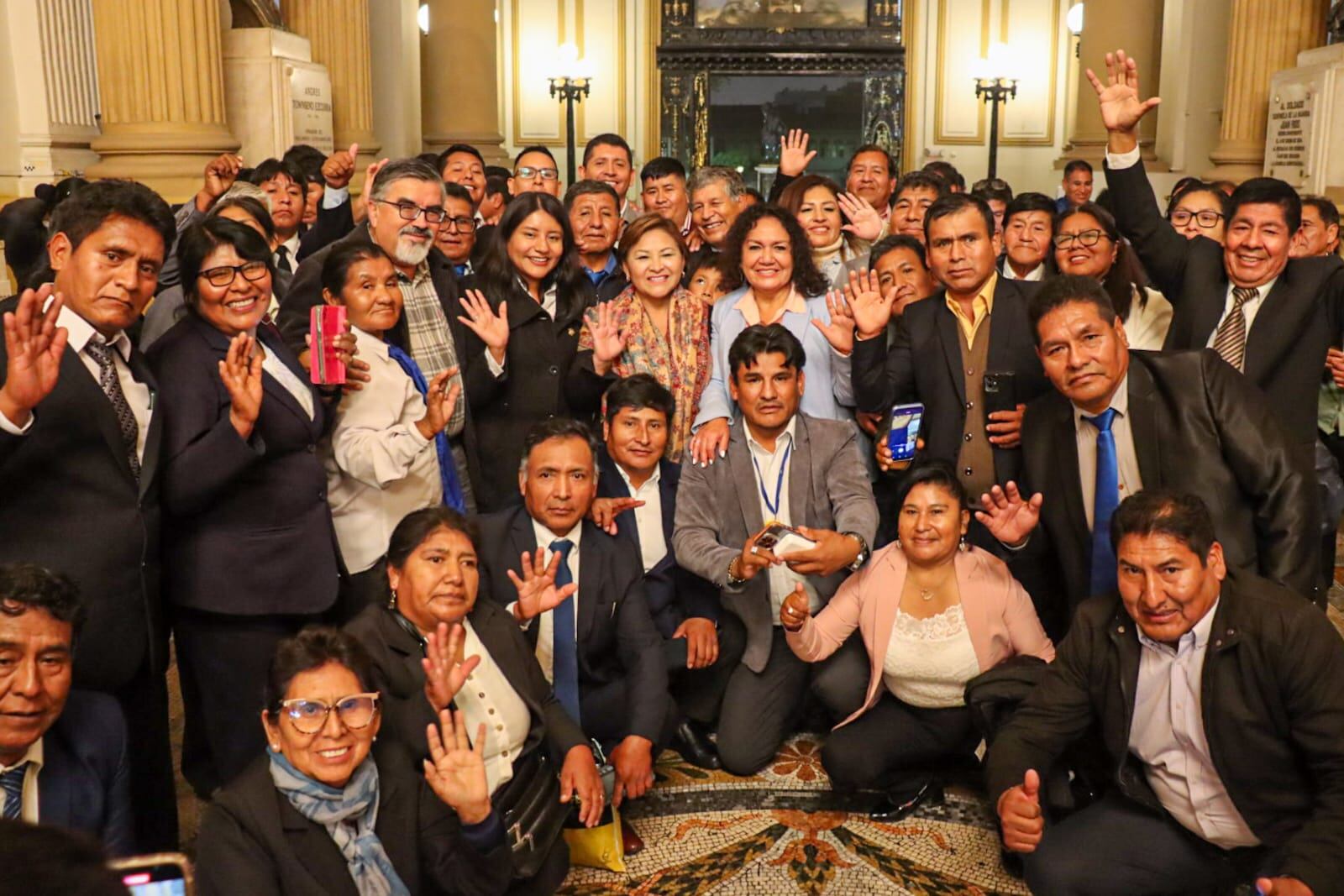 Norma era impulsada por parlamentaria tacneña y dirigentes de diversas localidades. (Foto: Difusión)