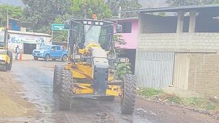 La Libertad: Mejoran vías entre Cruce Cascas y Baños Chimú