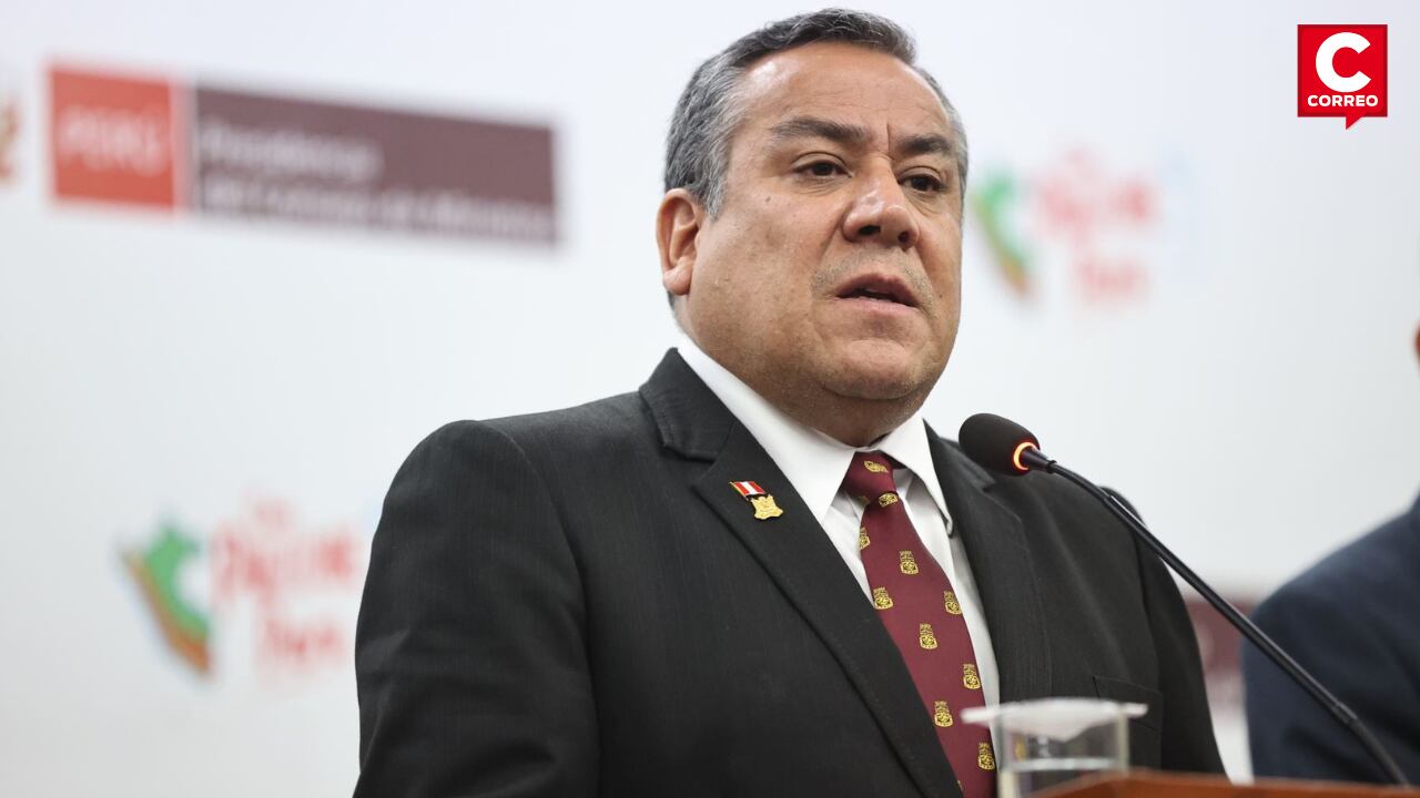 Gustavo Adrianzén, titular la PCM.