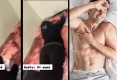 Madre se emociona al ver frazada con imagen de Chayanne con el torso desnudo (VIDEO)