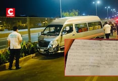 Asesinan a chofer de combi frente a su esposa e hijos en el Cercado de Lima