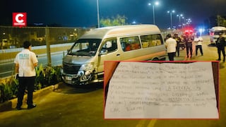 Asesinan a chofer de combi frente a su esposa e hijos en el Cercado de Lima