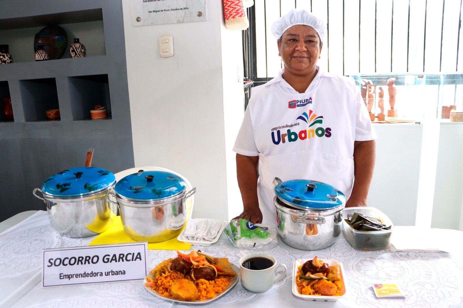 Hubo degustación de potaje que se come dominicalmente en nuestra región.