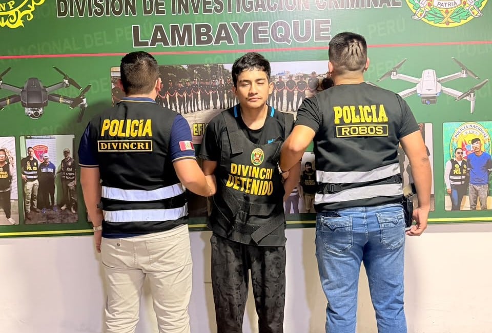 Capturan en Monsefú a sospechoso del asesinato de universitaria en San Juan de Lurigancho