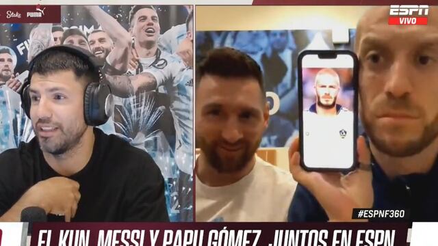 Lionel Messi y el ‘Kun’ Agüero juegan bromas al ‘Papu’ Gómez por su nuevo corte de cabello