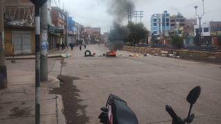 Puno: transportistas acatan segundo día de paro y anuncian alza de pasajes (VIDEO)