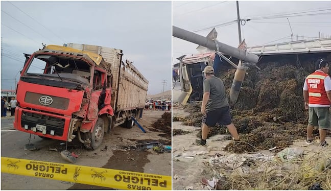 Ica: se elevan a tres lo muertos tras brutal accidente tránsito por La Tierra Prometida