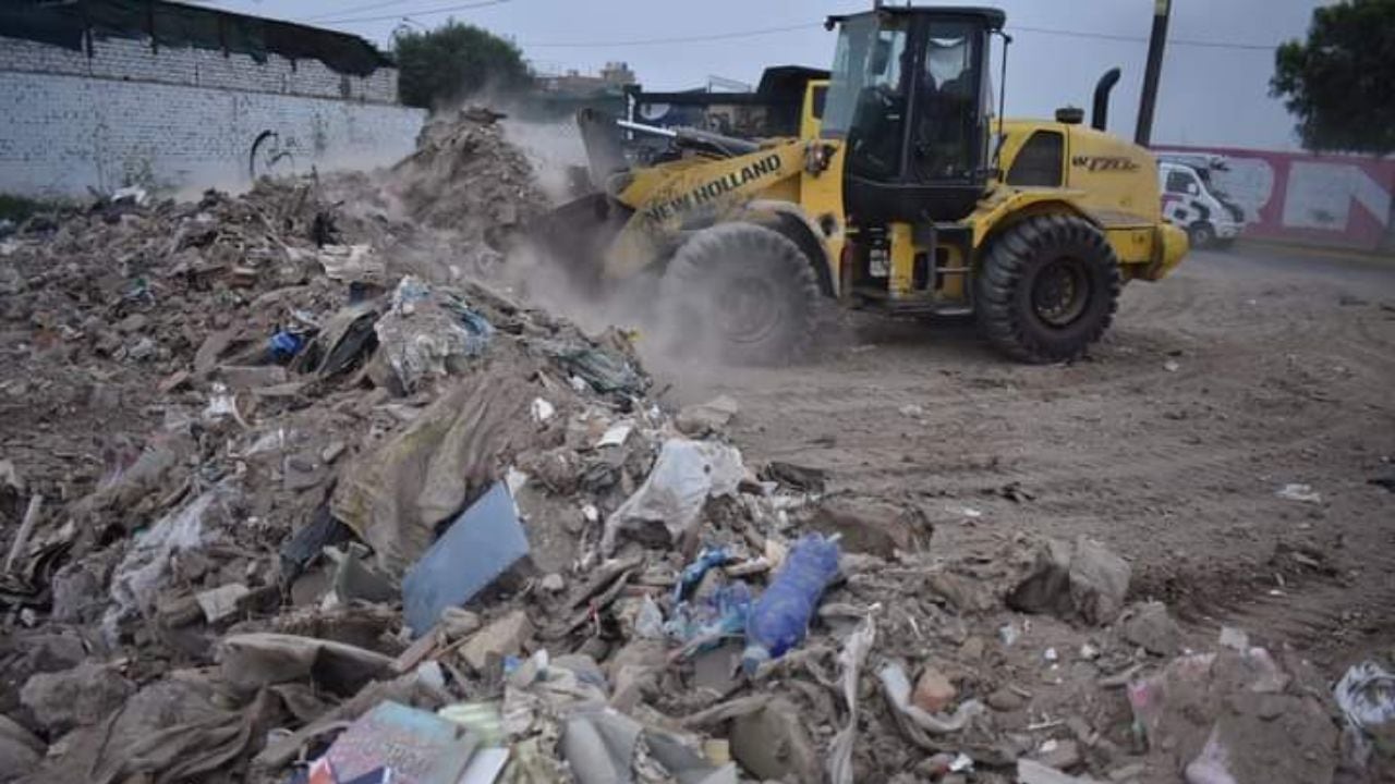 Segat también recoge 405 toneladas de basura en Trujillo distrito.