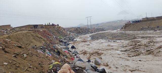 La población está en alerta ante activación de la quebrada San Idelfonso.